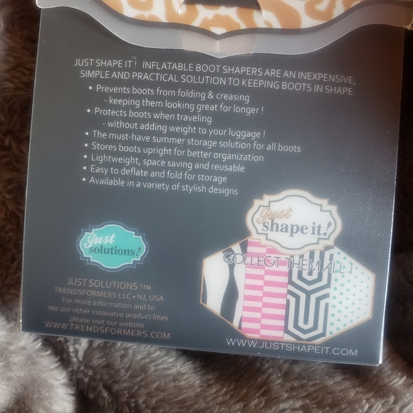 Shape It | Inflatable Boot Shapers | Cheetah Print - Picture 7 of 8